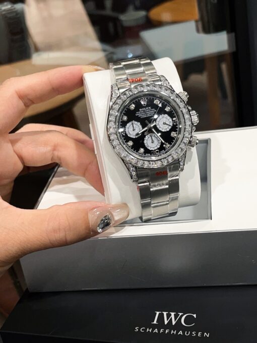 Rolex Daytona Rainbow. Models: 116599RBOW, 116598RBOW, and 116595RBOW.