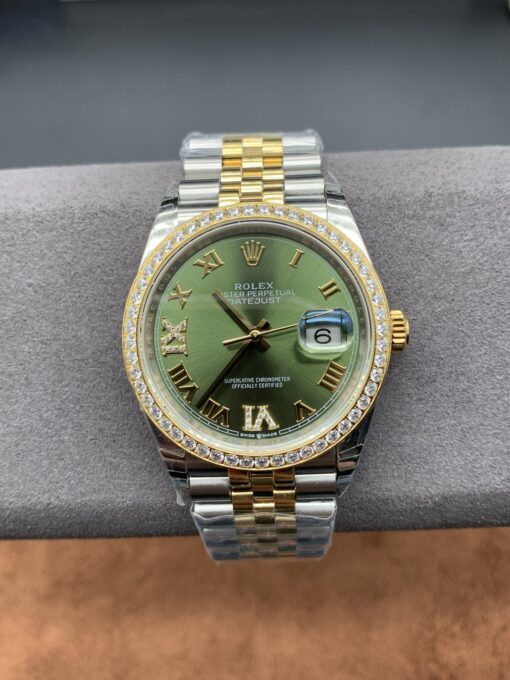 Rolex Datejust series diamond bezel, unisex model 36mm, men's model 41mm