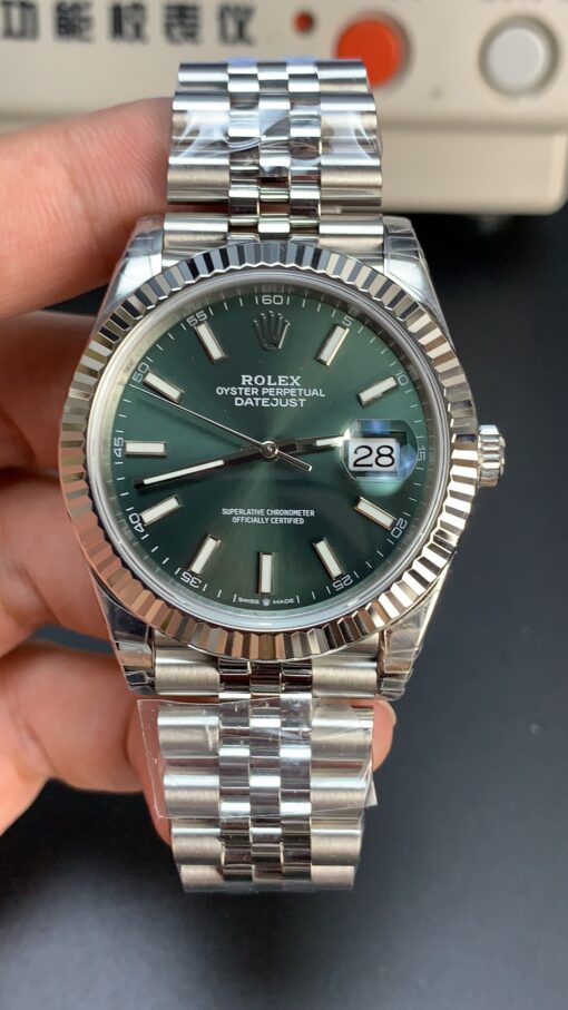 Rolex Datejust series mint green, universal model 36mm, men's model 41mm