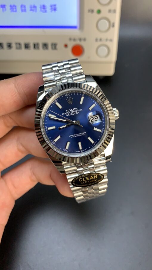 Rolex Datejust series blue dial. Universal model 36mm, men's model 41mm