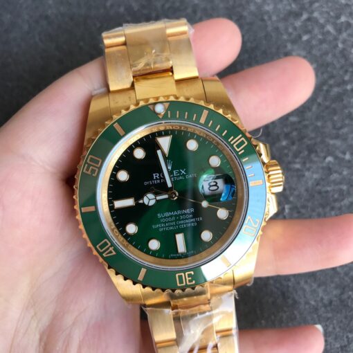 ROF spends a fortune to launch the full range of Rolex Submariner gold-plated watches!