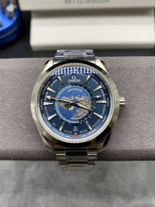 Omega Seamaster 220.10.43.22.03.001 watch (limited edition world time watch)