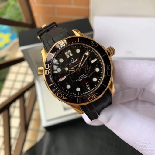 Omega launches the Seamaster 300M Diver's Watch James Bond Limited Edition! To commemorate the 50th anniversary of the 007 film series, *On Her Majesty's Secret Service*. James Bond Limited Edition (Model: 210.22.42.20.01.004)