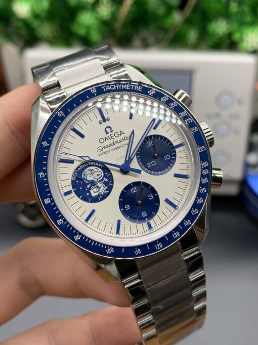 [Synchronized with Original Product] Omega Speedmaster "Snoopy Award" 50th Anniversary Watch
