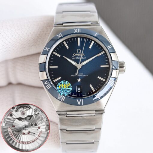 A legacy of classic design, a new era of excellence: the Omega 41mm Master Chronometer (Constellation 5) 131.30.41.21.99.001 series.