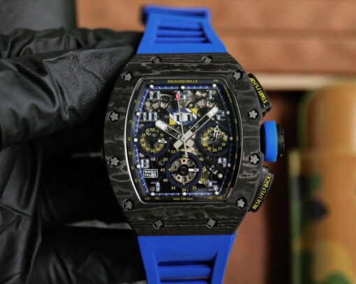 Richard Mille RM11-03 Series: A signature design that perfectly embodies the brand's pursuit of perfection through ergonomics.